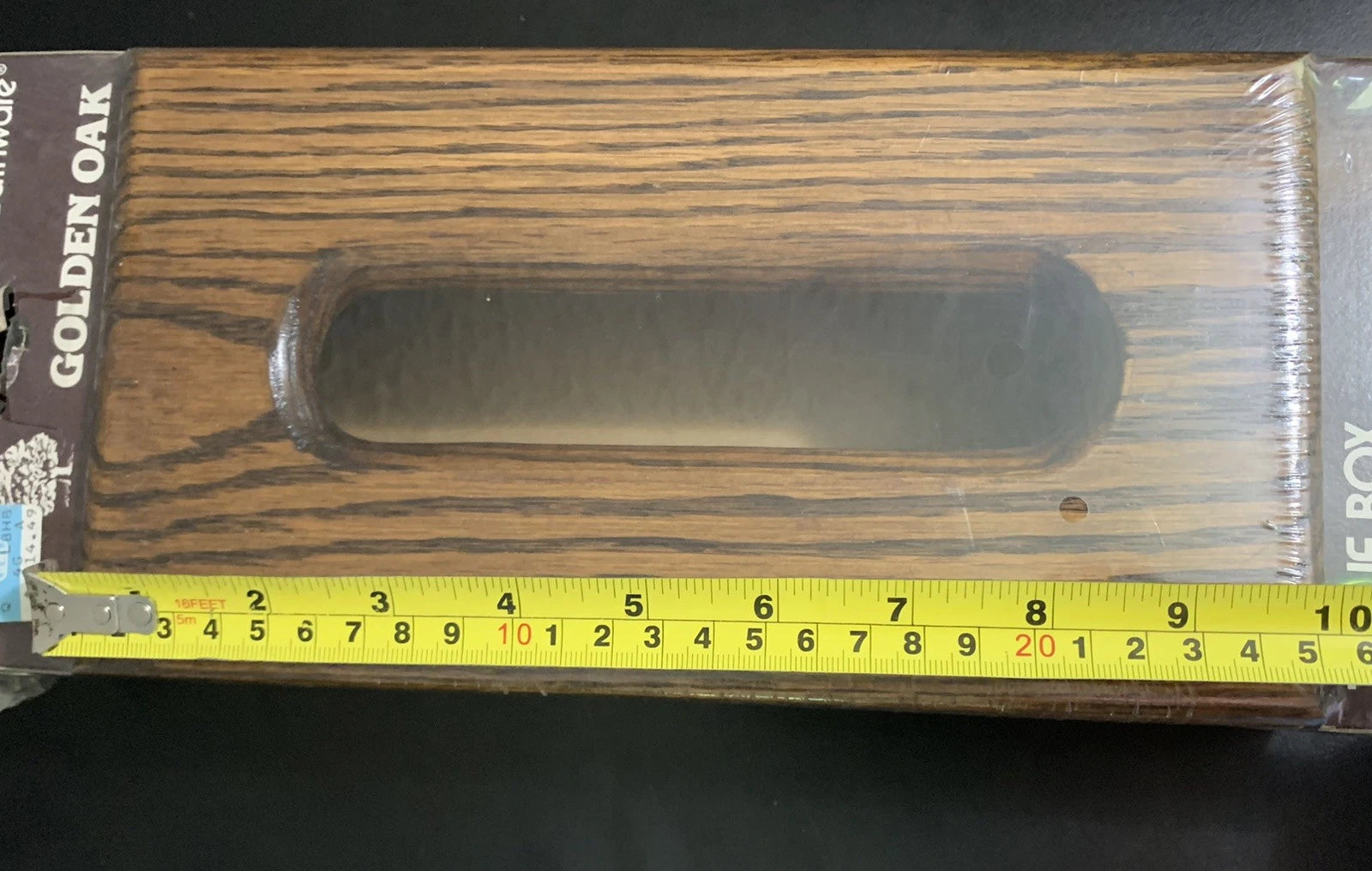 Vintage SOLID OAK WOOD Tissue Kleenex Box HOLDER New Sealed In Pkg FARMHOUSE Hm | eBay