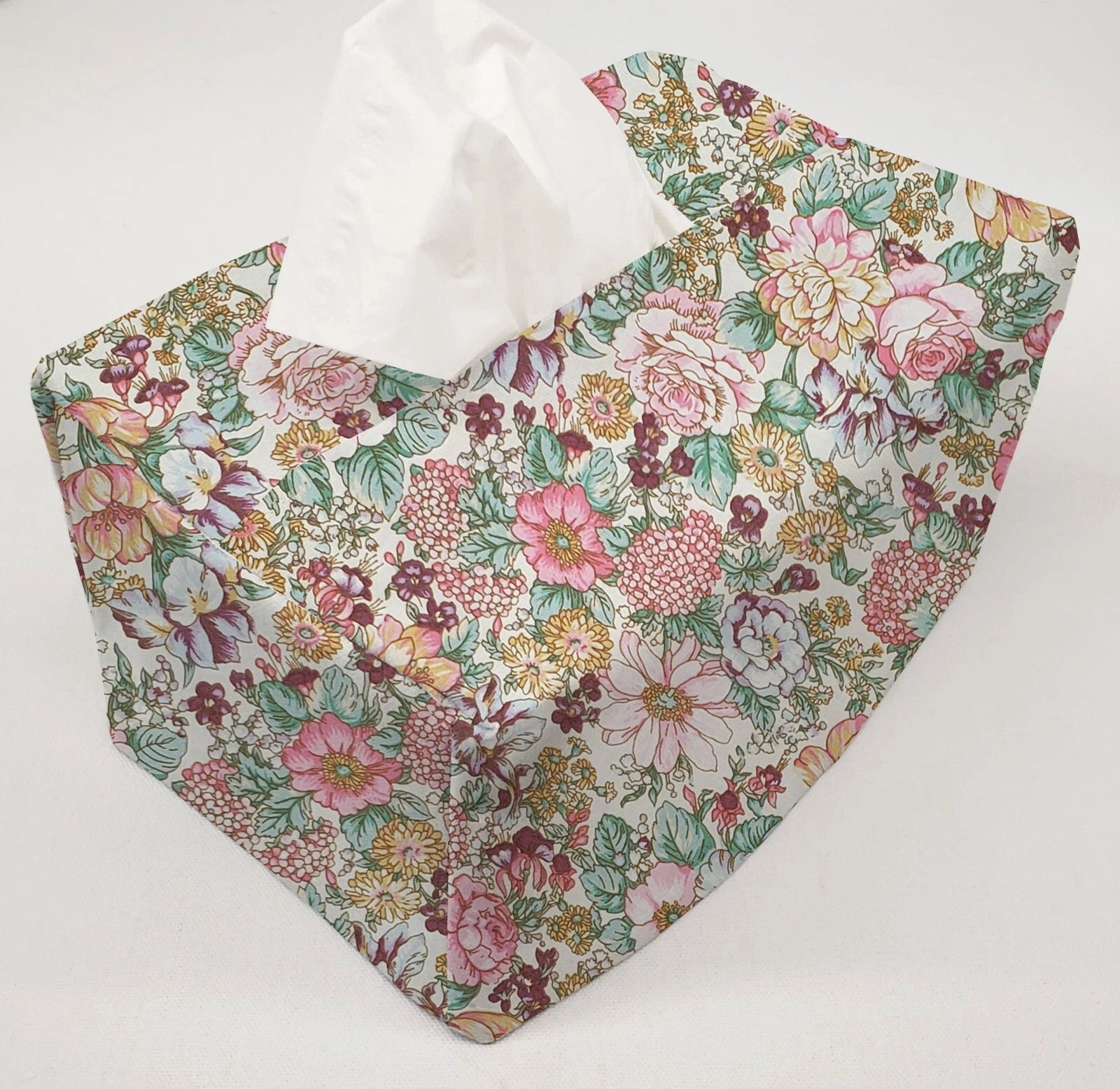 Rose Garden Tissue Box Cover (3 Colors Available) | eBay