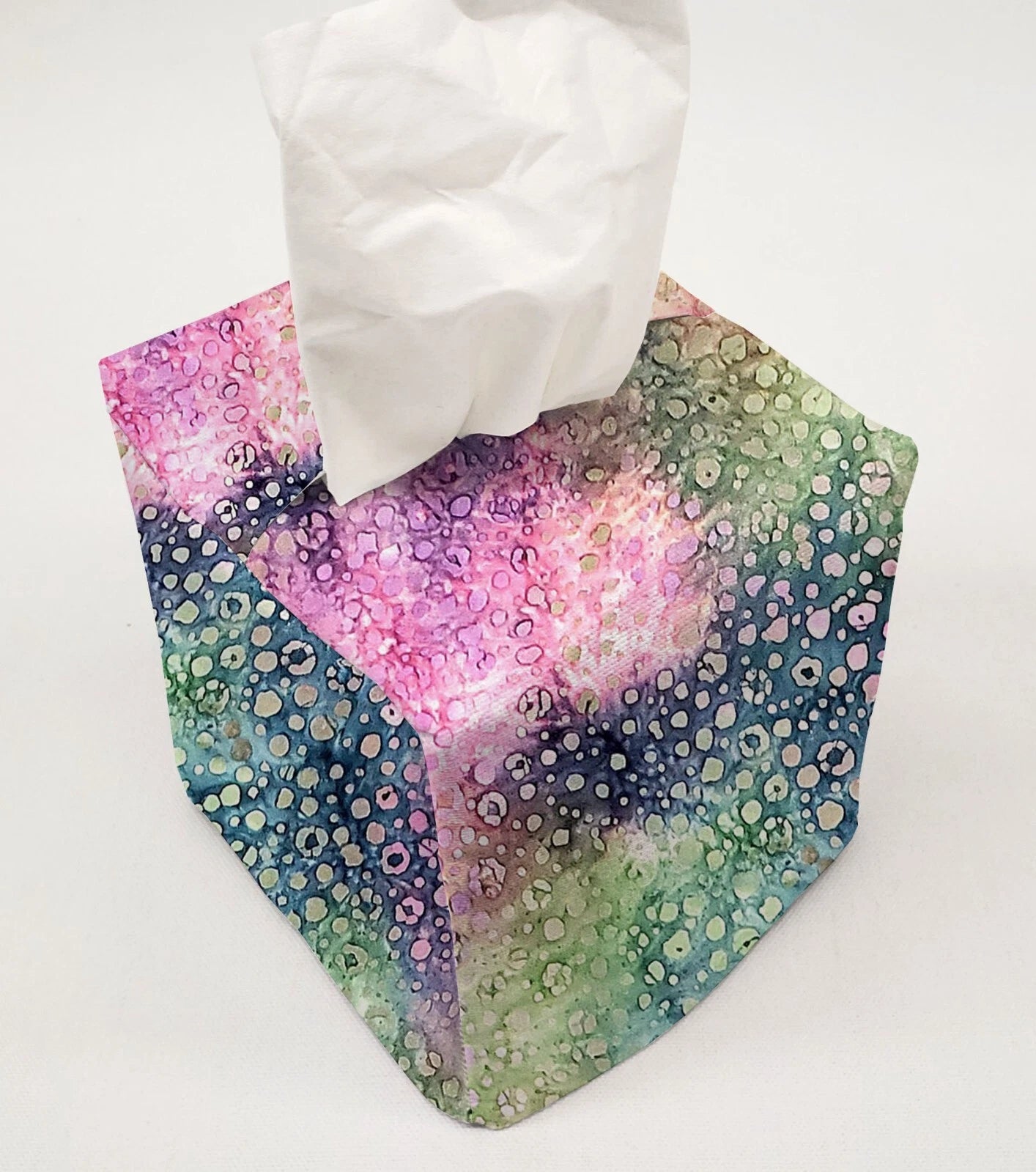 Batik Tie Dye Tissue Box Cover | eBay