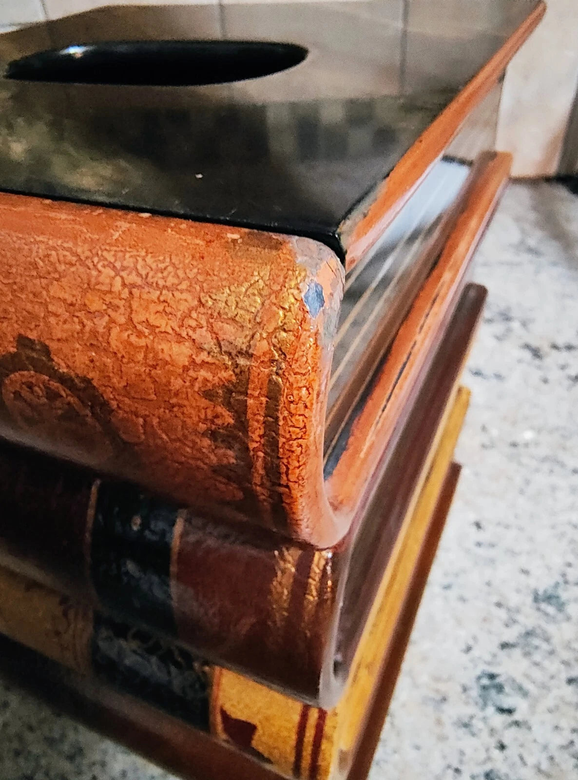 Book Tissue Dispenser, Office, Living Room, Bedroom, Bathroom | eBay