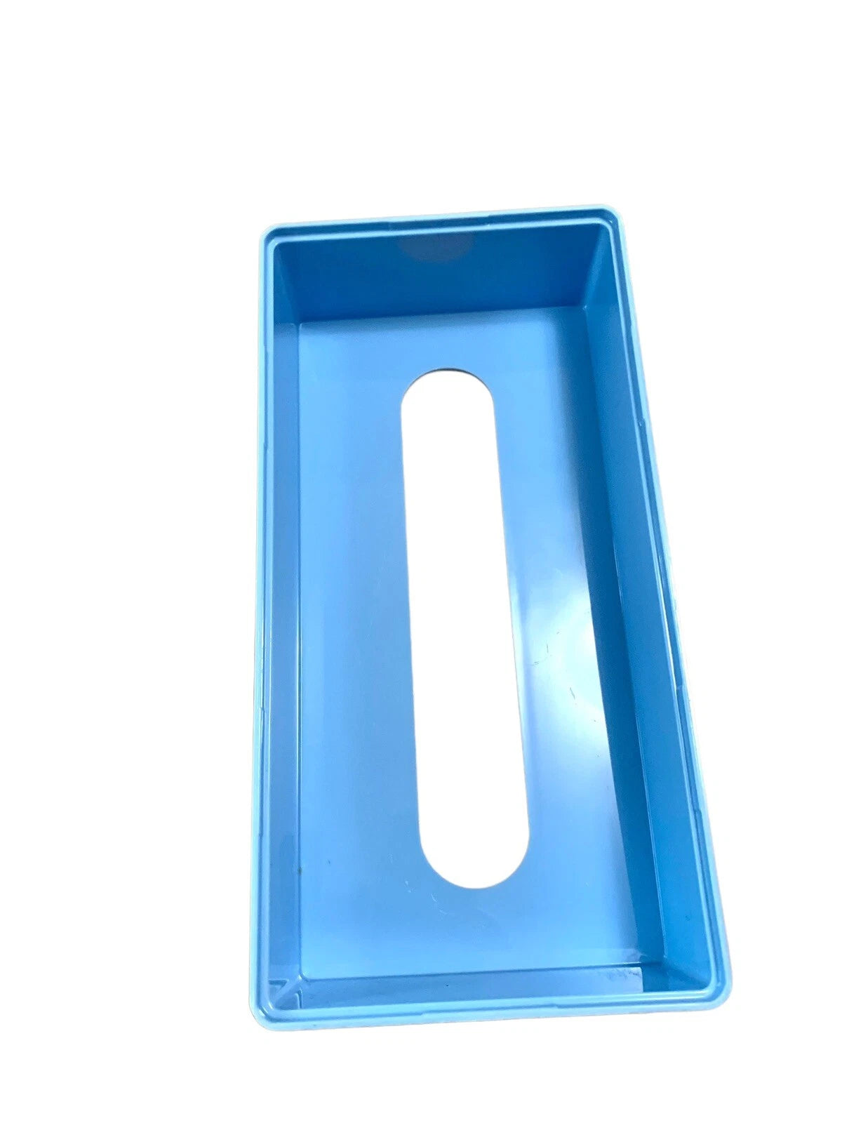 Vintage Tissue Box Holder Cover Acrylic Plastic Light Blue Rectangle | eBay