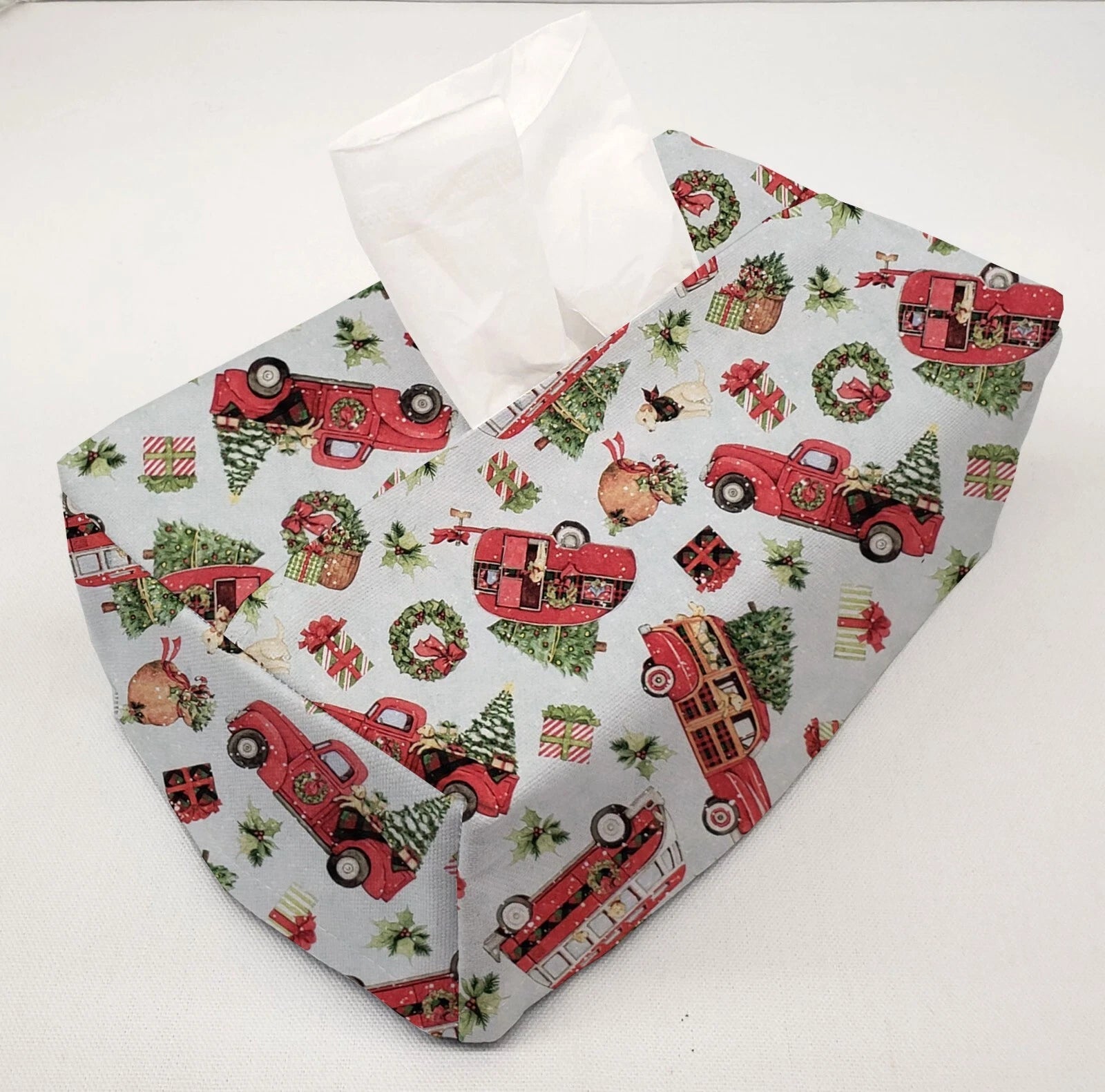 Christmas Tissue Box Cover (7 Patterns Available) | eBay