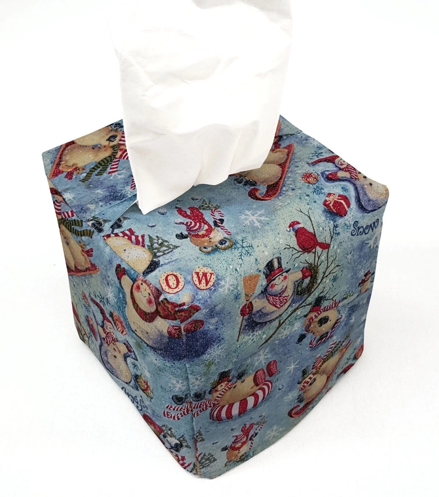 Christmas Tissue Box Cover (7 Patterns Available) | eBay