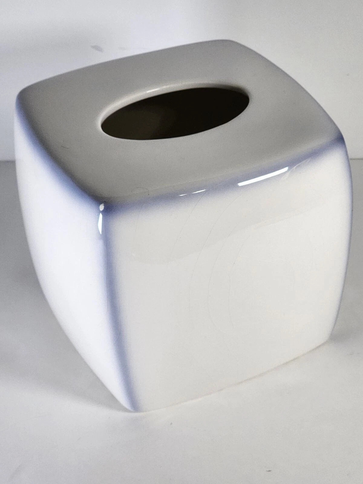 Ceramic Square Tissue Box Cover Holder Facial Accessories Bath room Kleenex Box | eBay