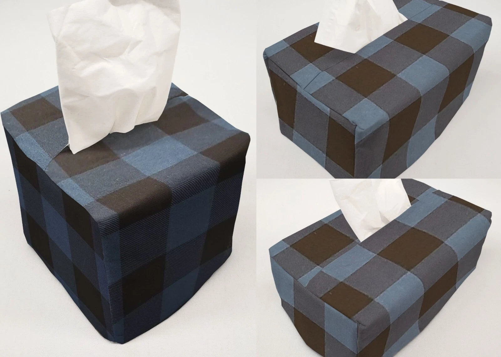 Buffalo Check Plaid Tissue Box Cover (6 Colors Available) | eBay