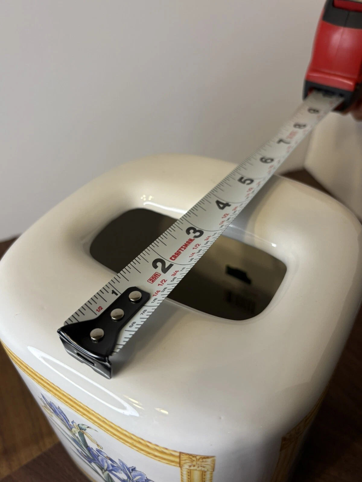 Croscill Home Fashion Tissue Box Holder - Botanical Gardens Ceramic Tissue | eBay