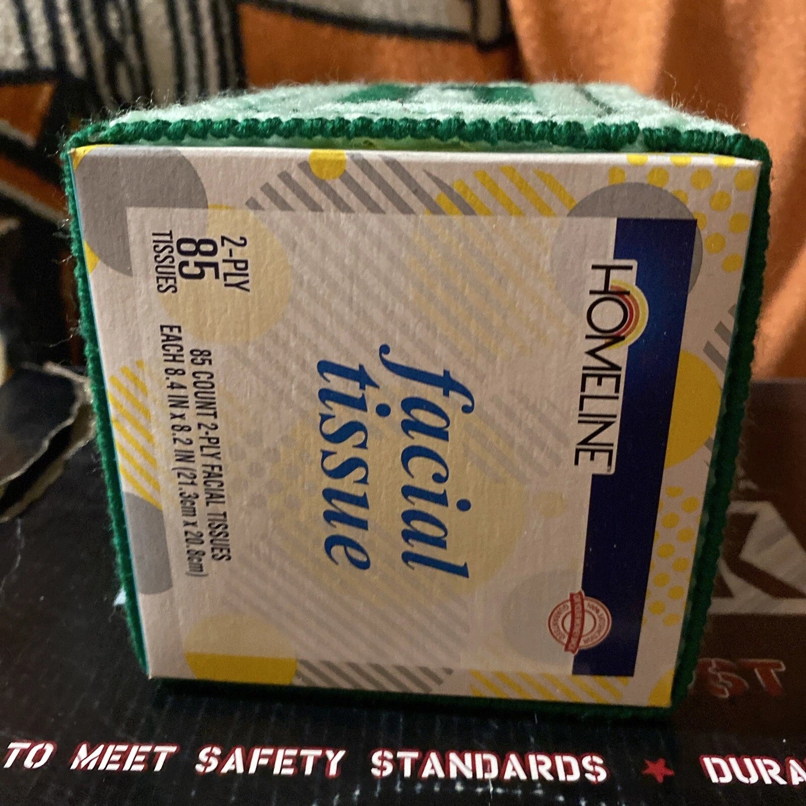 Handmade Plastic craft 3 D Effect Multi- Green Tissue Box Cover | eBay