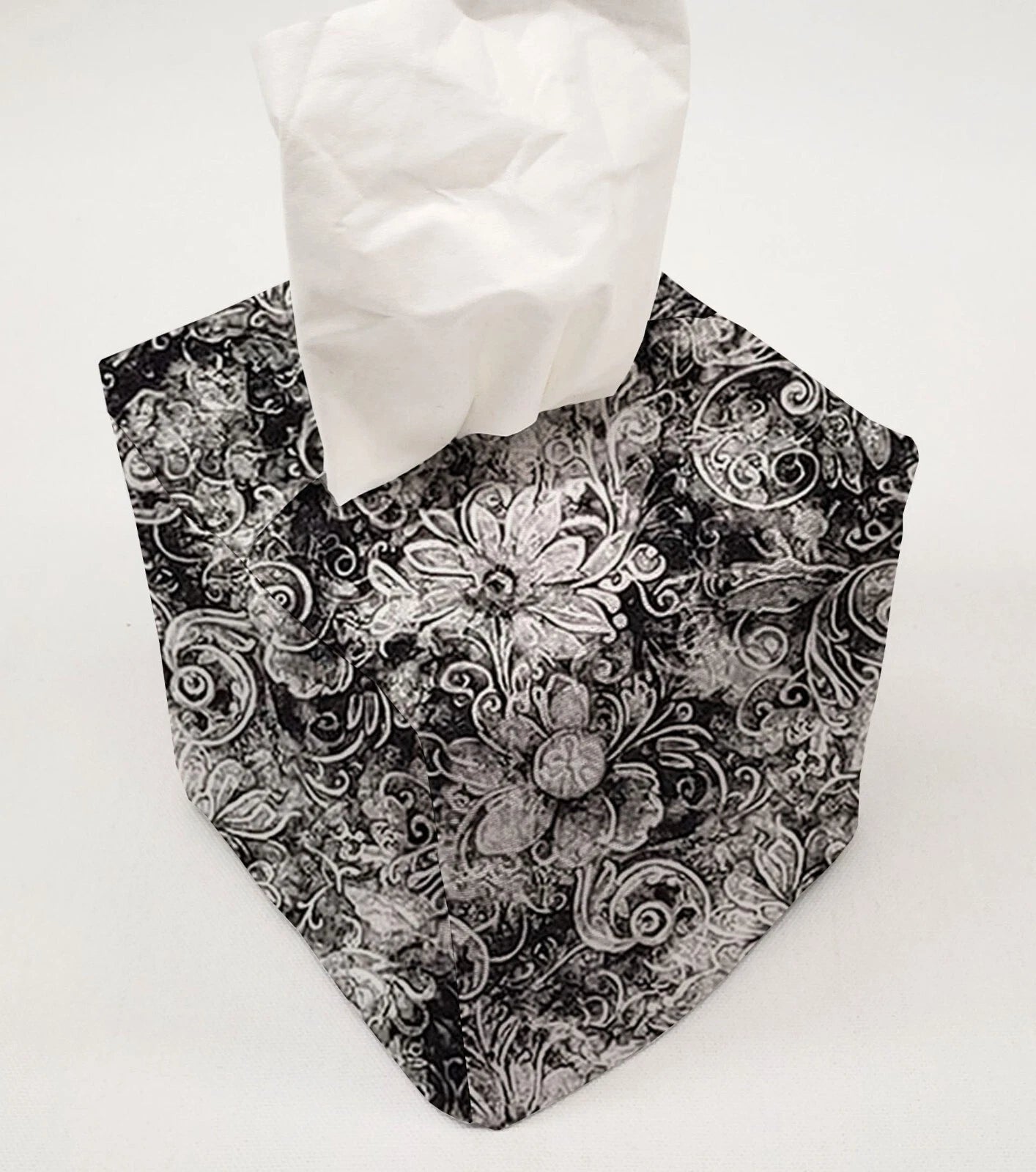 Floral Garden Tissue Box Cover (3 Colors Available) | eBay