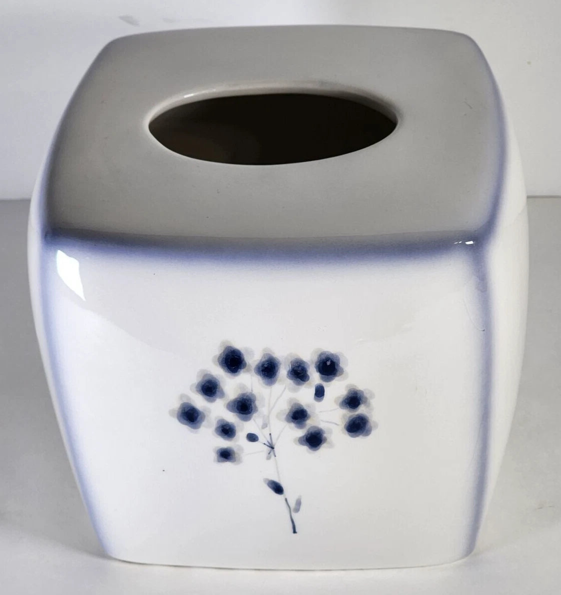 Ceramic Square Tissue Box Cover Holder Facial Accessories Bath room Kleenex Box | eBay