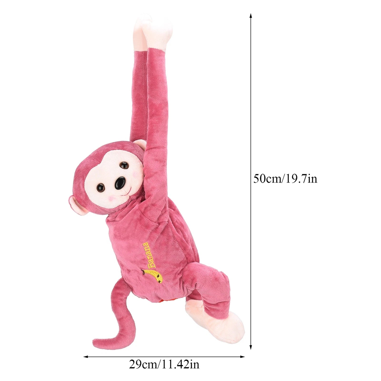 Cute Monkey Hanging Tissue Box For Car Home Office Decor SKI | eBay