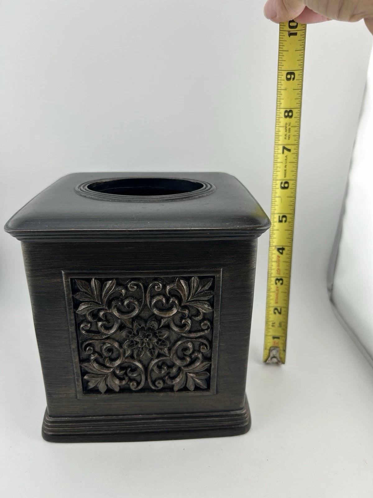 Imperial Decorative Tissue Box Holder~Tuscan Gold (Bronze Color) | eBay