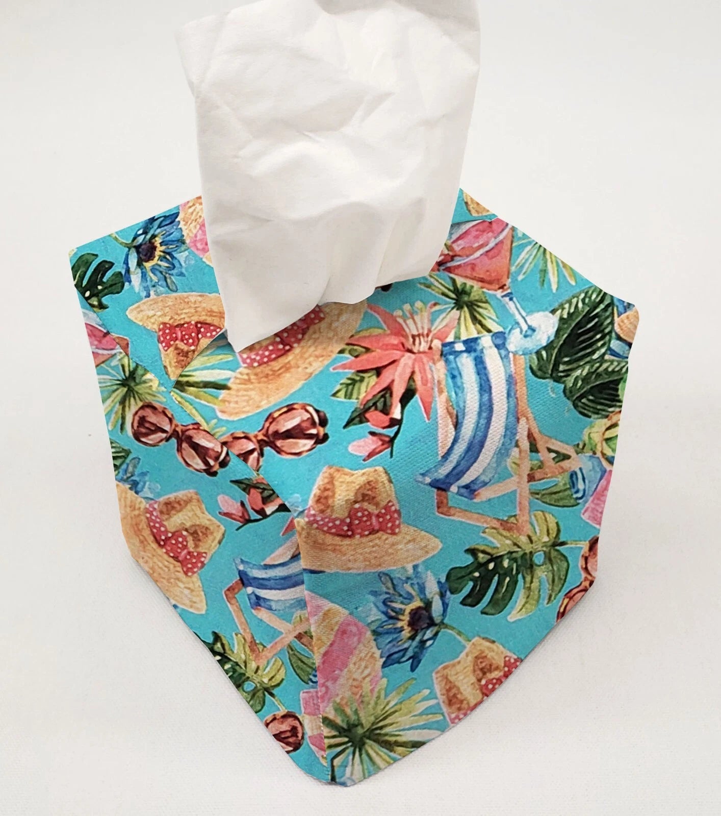 Beach Seaside Tissue Box Cover (2 Patterns Available) | eBay