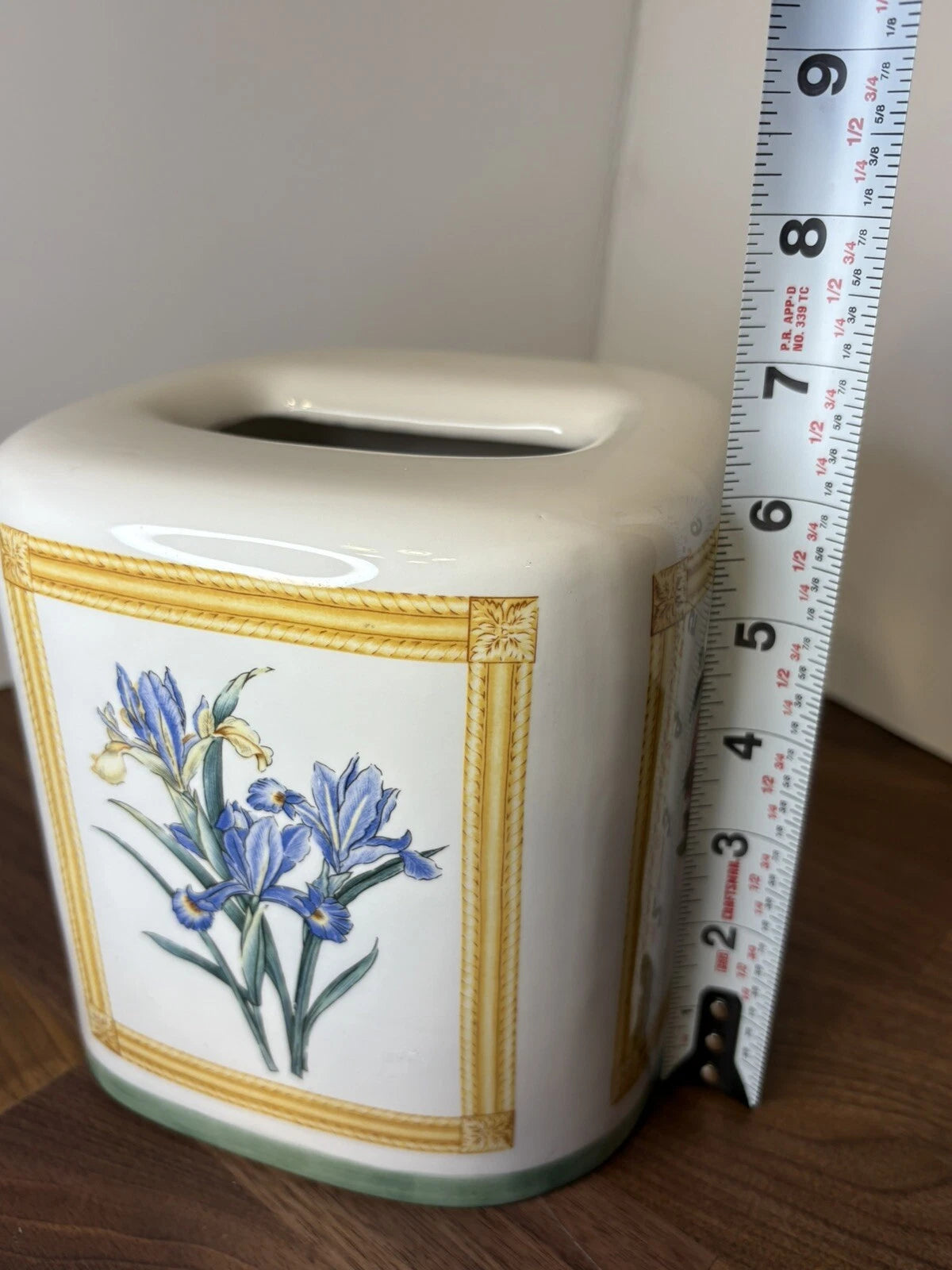 Croscill Home Fashion Tissue Box Holder - Botanical Gardens Ceramic Tissue | eBay