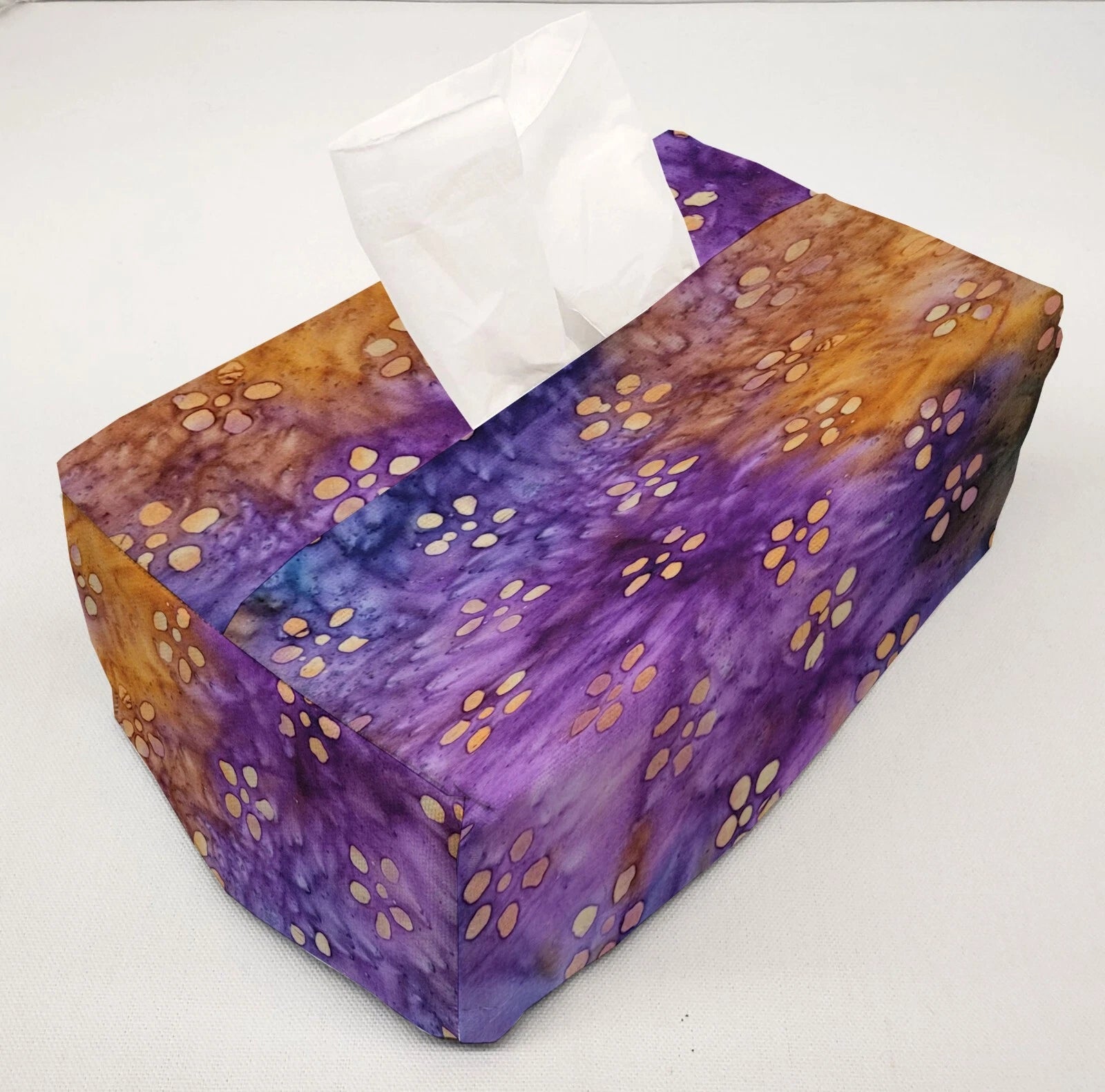 Batik Tie Dye Tissue Box Cover | eBay