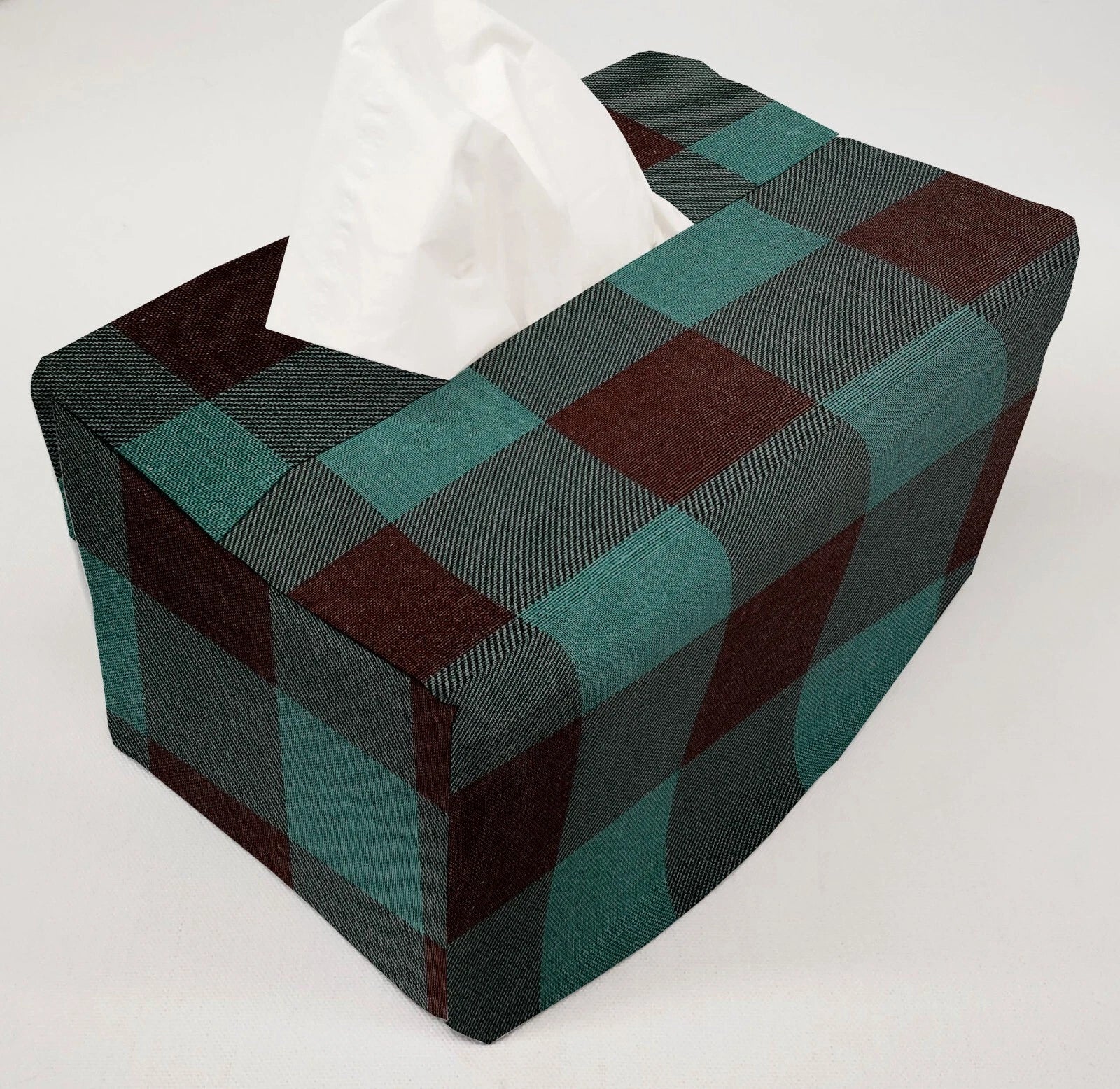 Buffalo Check Plaid Tissue Box Cover (6 Colors Available) | eBay