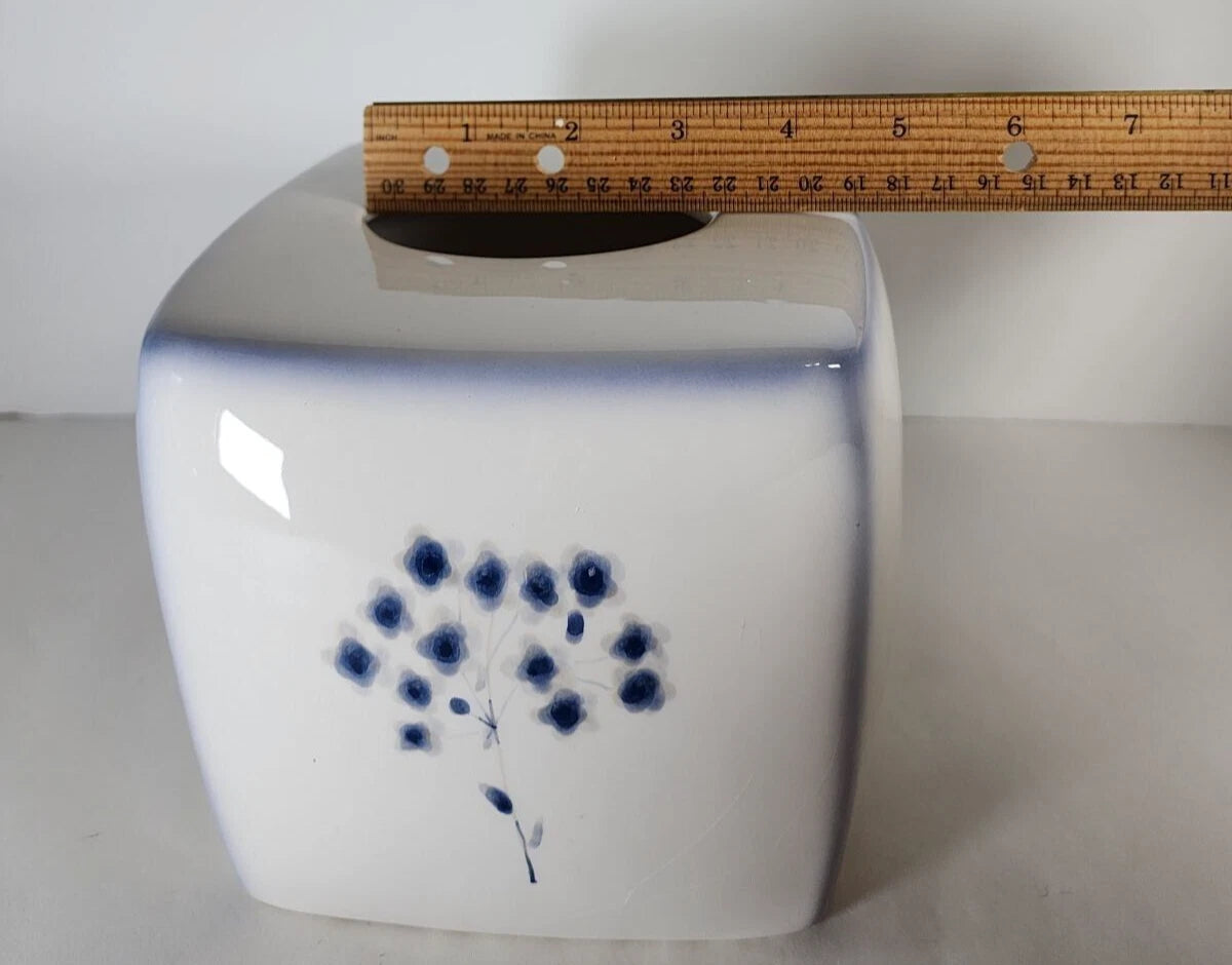 Ceramic Square Tissue Box Cover Holder Facial Accessories Bath room Kleenex Box | eBay