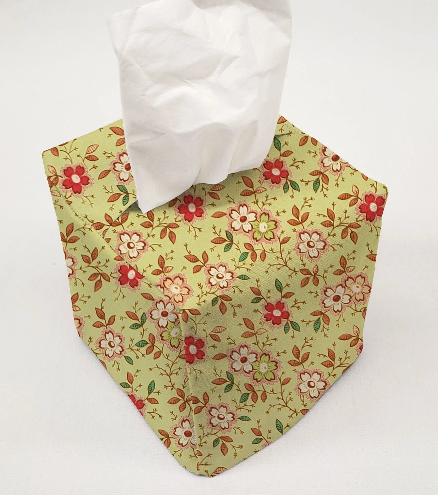 Spring Flowers Tissue Box Cover (4 Colors Available) | eBay