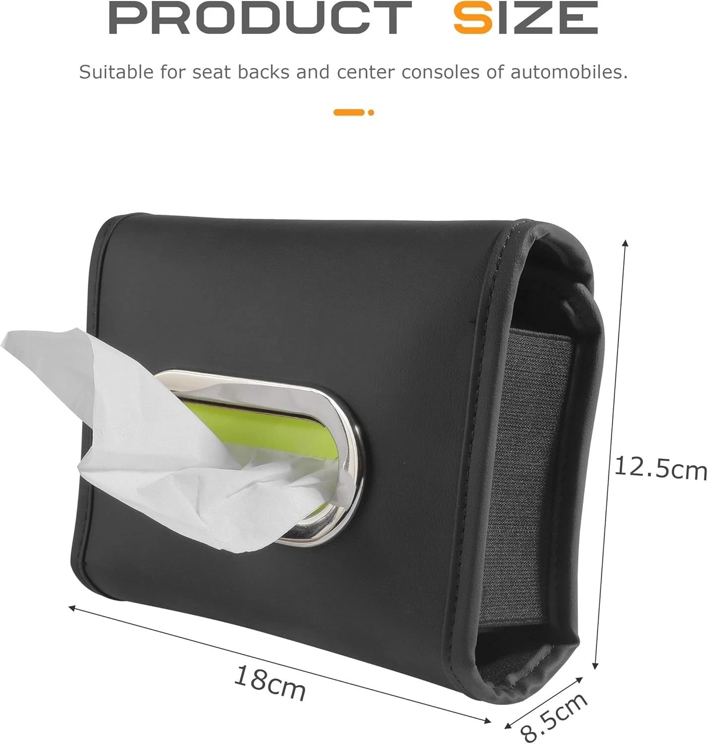 Car Tissue Holder, Tissue Box Cover Rectangle PU Leather Backseat for Truck, SUV | eBay
