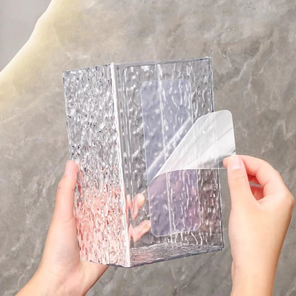 Tissue Box Paper Holder Dispenser Storage Case Wall Mounted Kitchen Bathroom | eBay