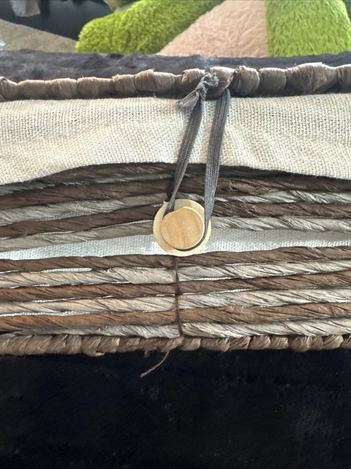 Rectangular Woven Tissue Box Cover, Decorative Seagrass Wicker Tissue Box Holder | eBay