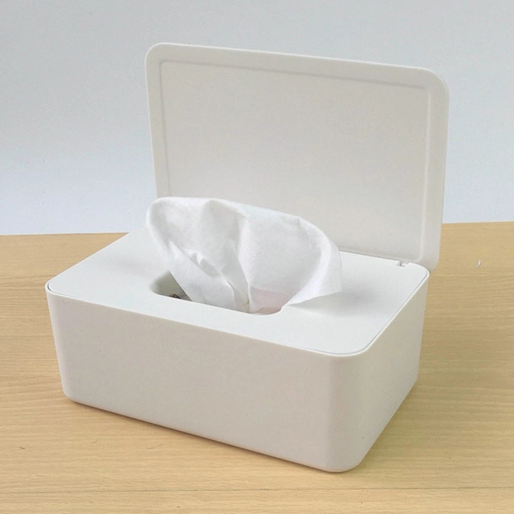 Wet Wipes Dispenser Holders Tissue Storage Box Case with Lid Household Supplies | eBay