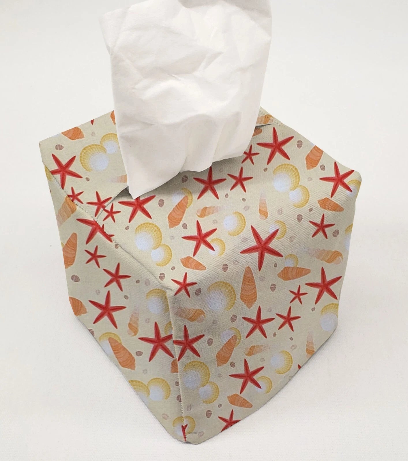 Beach Seaside Tissue Box Cover (2 Patterns Available) | eBay