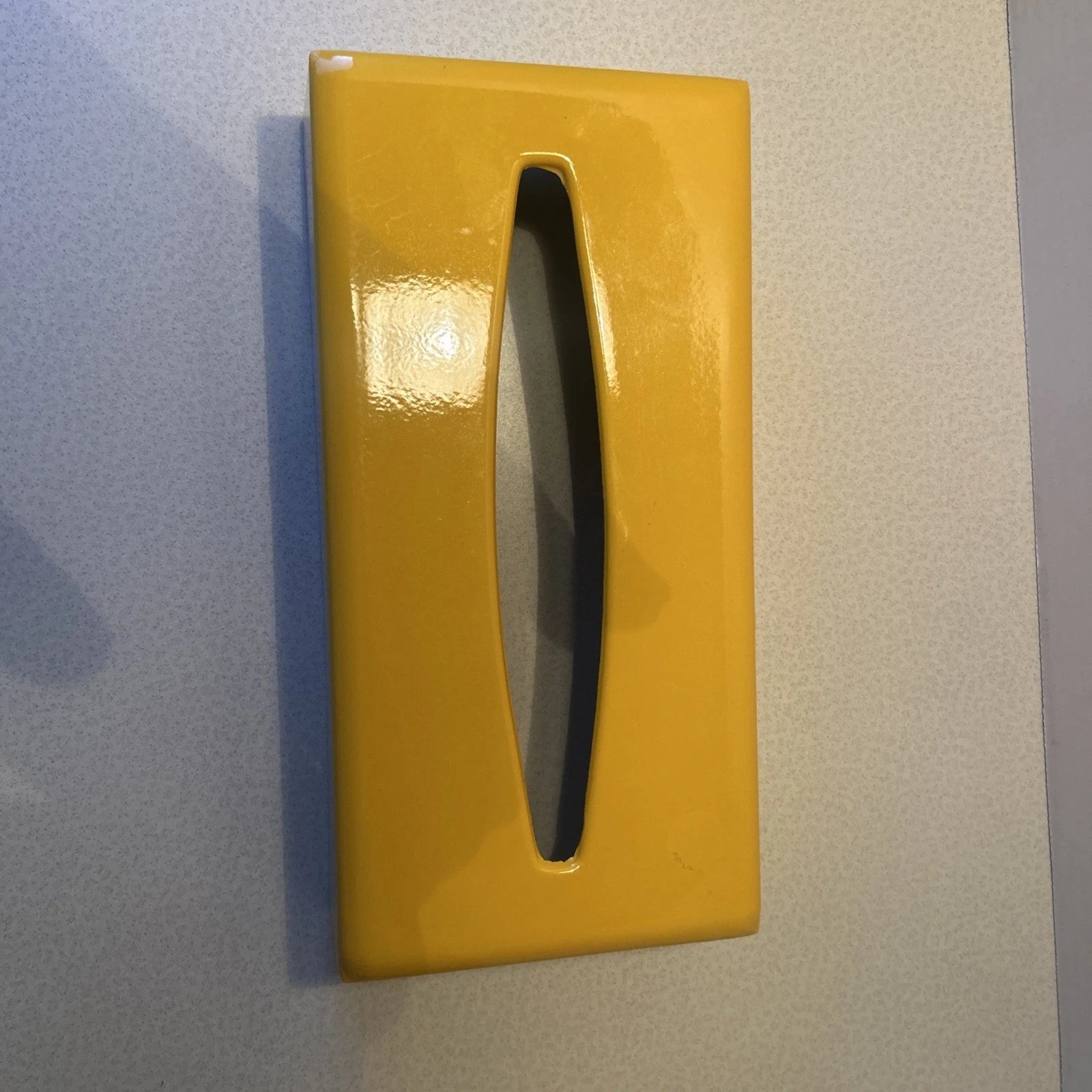 VTG Sunshine Yellow Tissue Box Cover Sunshine Yellow 10.5”x 2.5”x 5” Japan | eBay