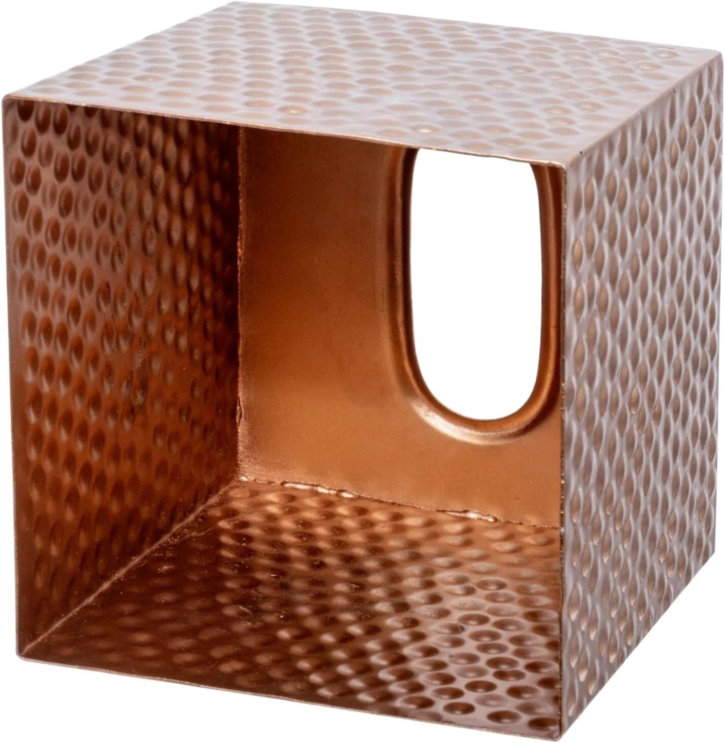 Bathroom Decorative Copper Metal Tissue Box, Tissue Holder with Open Bottom | eBay