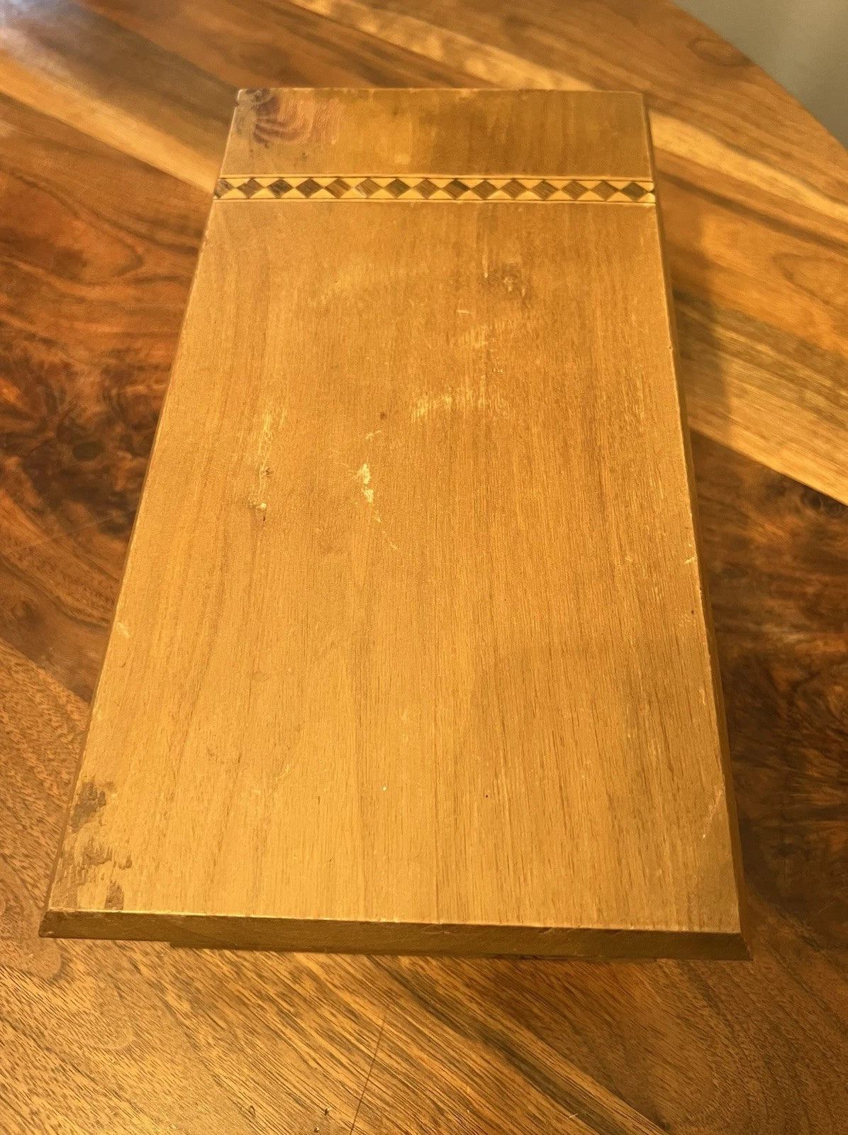 VTG Wooden Space-Saver Kleenex Tissue Box Cover w/ Lid Plaque Answer To Retail | eBay