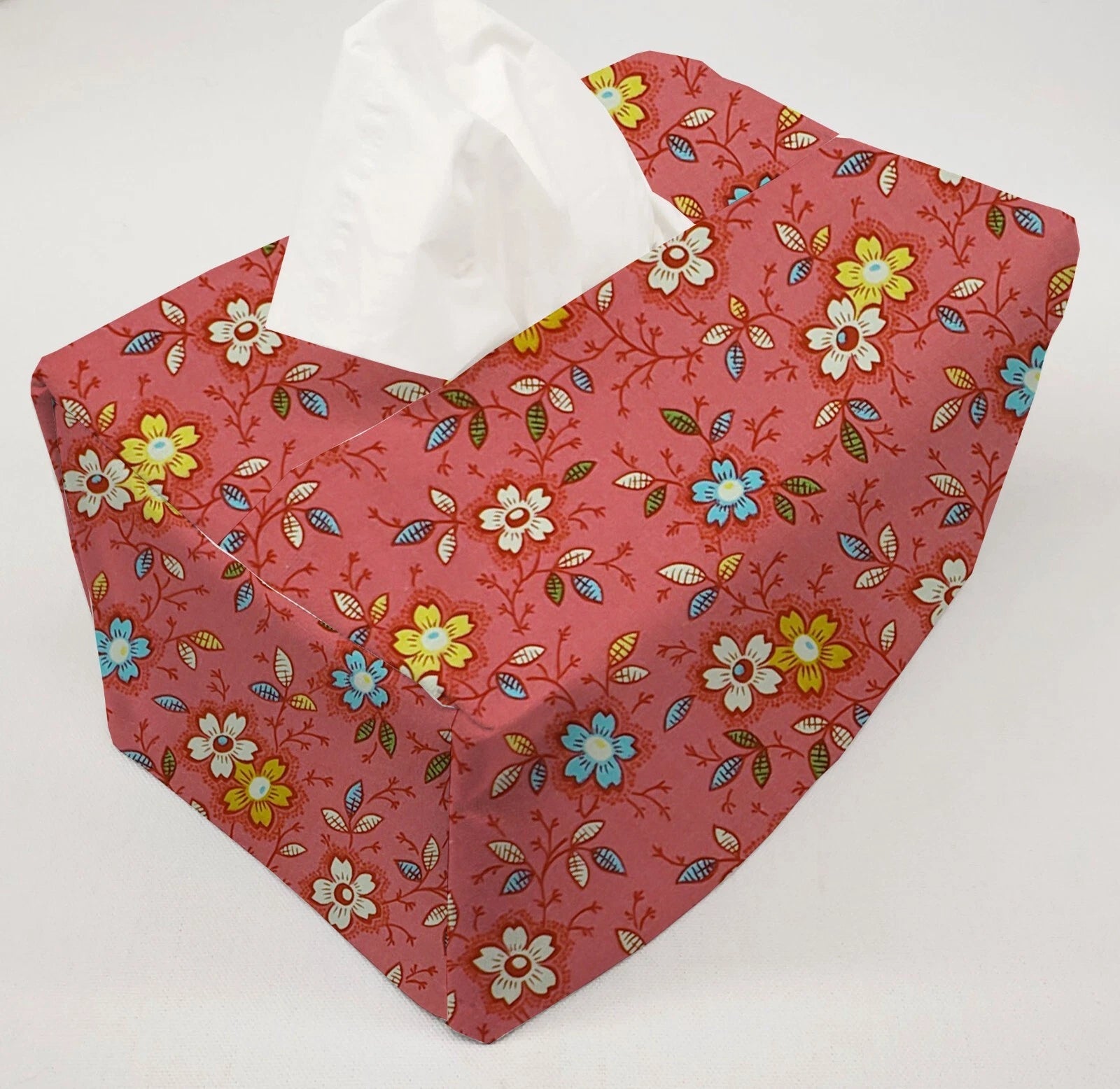 Spring Flowers Tissue Box Cover (4 Colors Available) | eBay