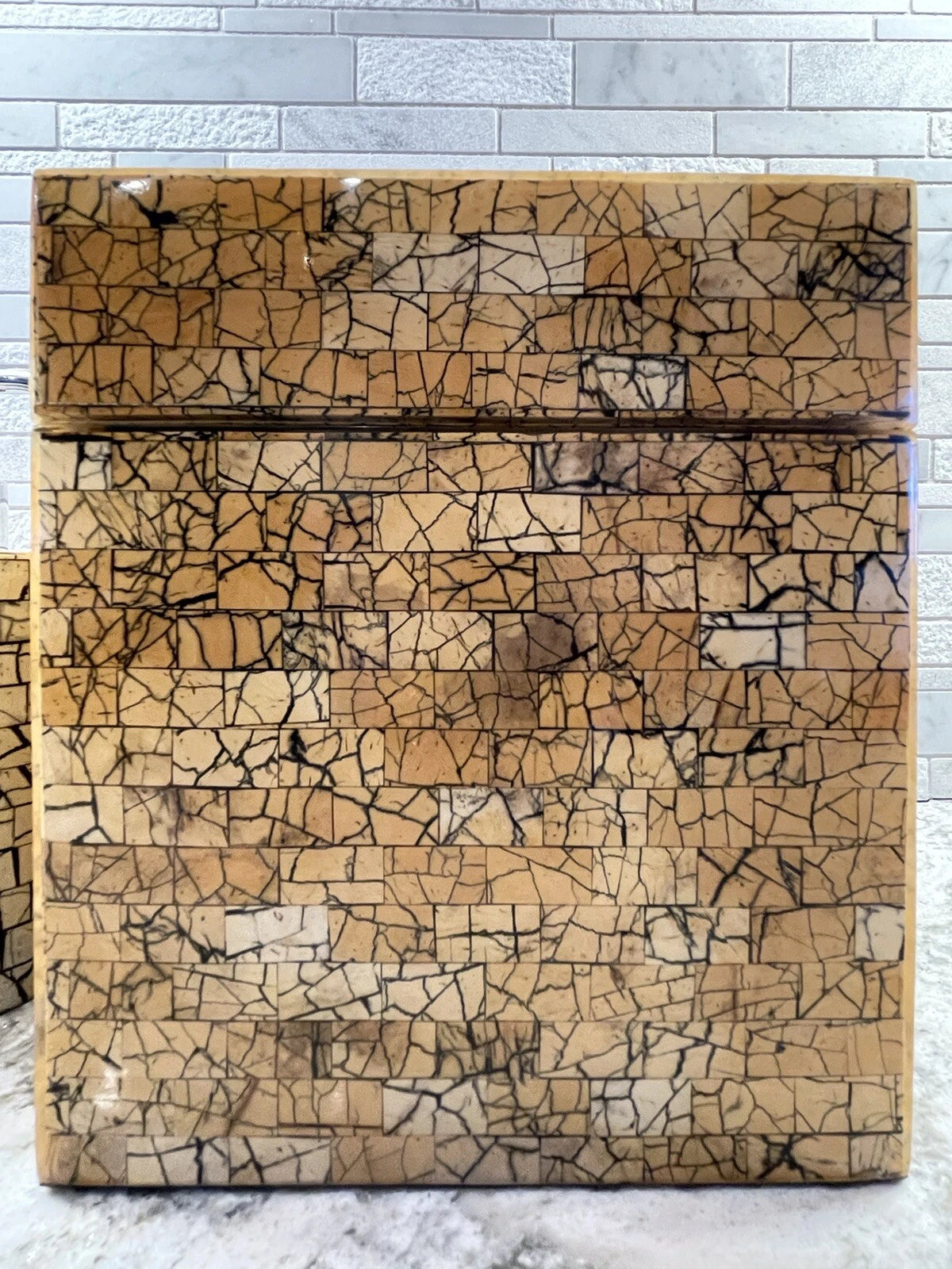 LABRAZEL *RARE & DISCONTINUED* Coconut Shell Luxury Tissue Box Cover & Soap Dish | eBay