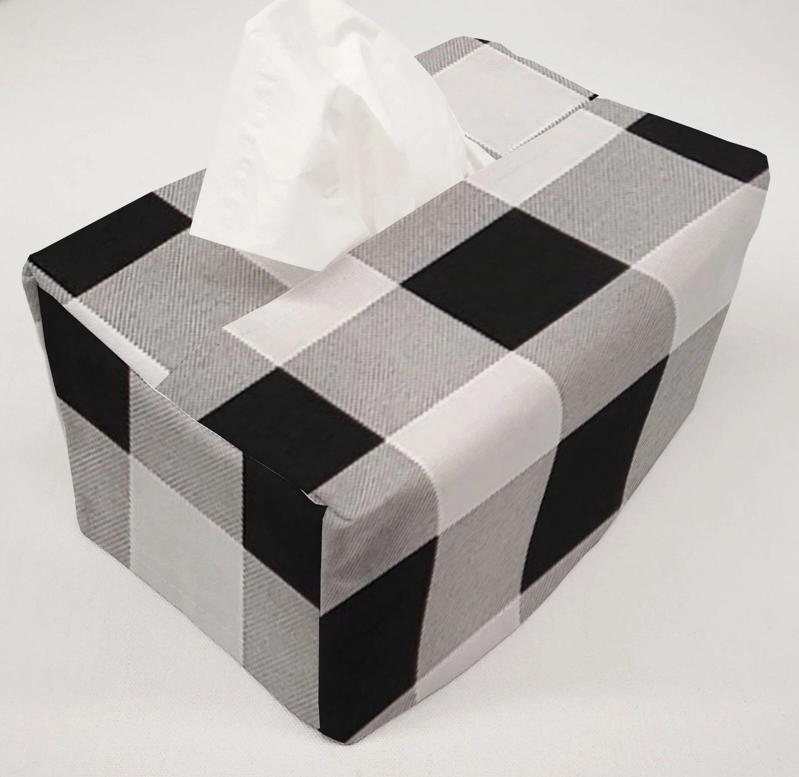 Buffalo Check Plaid Tissue Box Cover (6 Colors Available) | eBay