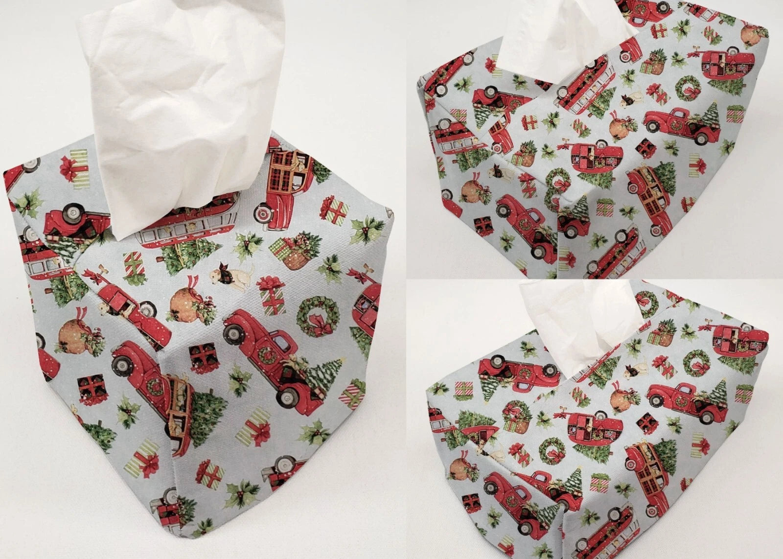 Christmas Tissue Box Cover (7 Patterns Available) | eBay