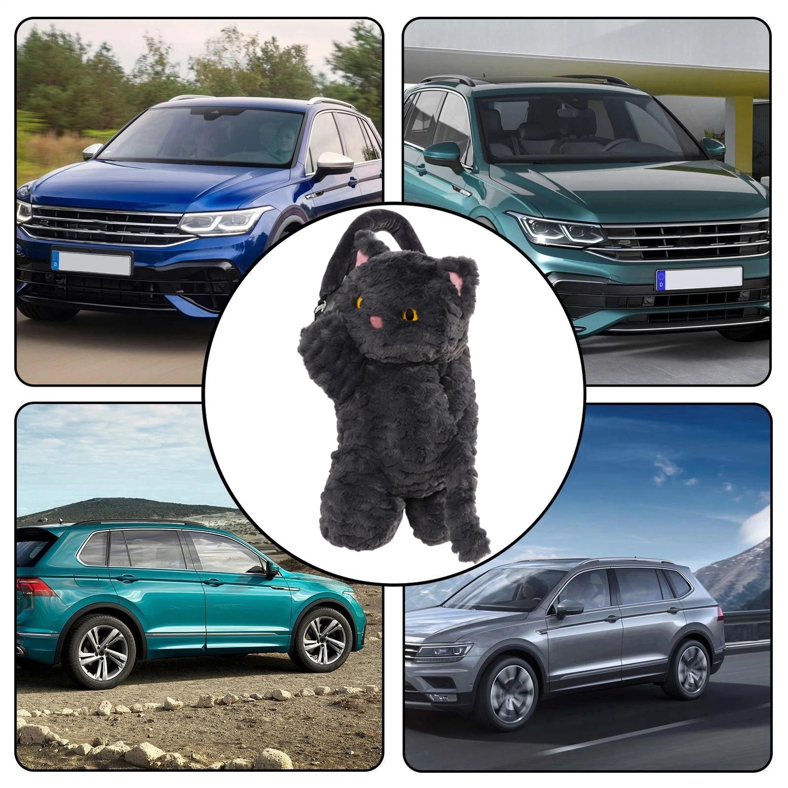 Cartoon Cat Bedroom Room Home Car Tissue Box Cover Holder Napkin Holder | eBay