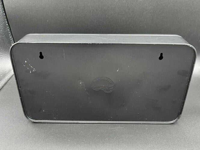 Vintage Tissue Box Holder Asian Design Wall Mount Ransburg Black Metal | eBay