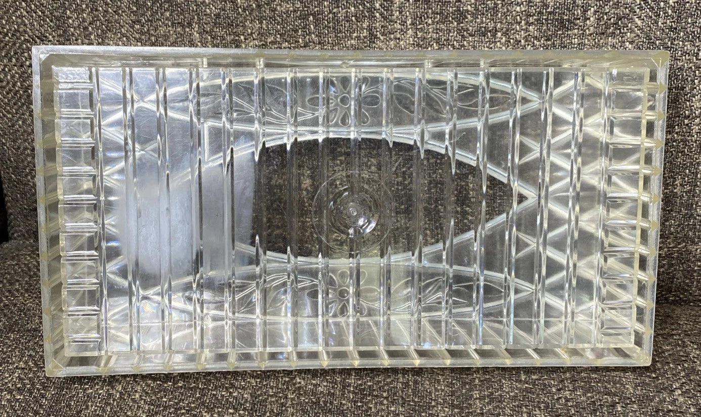Vintage 1960s Tissue Box Holder Acrylic Lucite Plastic Kleenex Box Cover | eBay