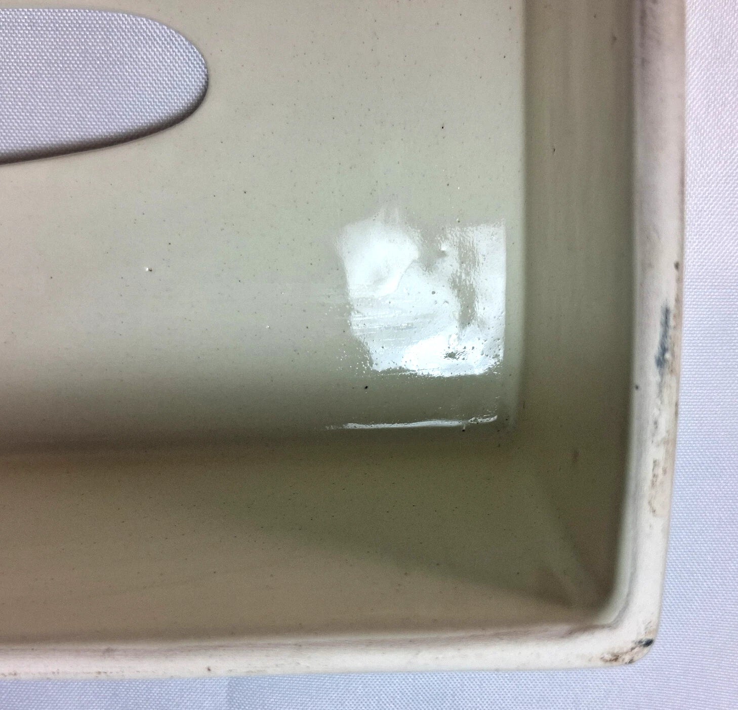 Mexican Folk Art Tissue Box Cover Hand Painted Ceramic White | eBay