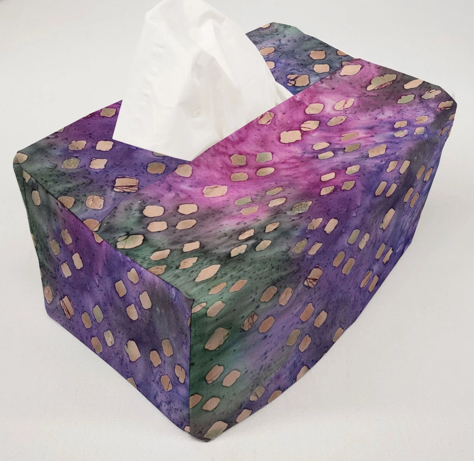 Batik Tie Dye Tissue Box Cover | eBay