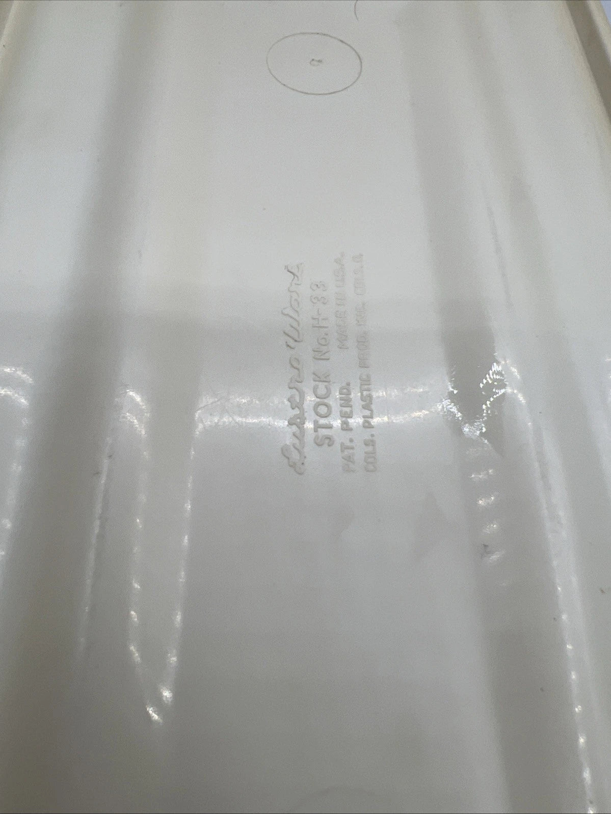 Vintage Lustro Ware Atomic Pink Tissue Holder H‑33 Retro Starburst Pattern | eBay