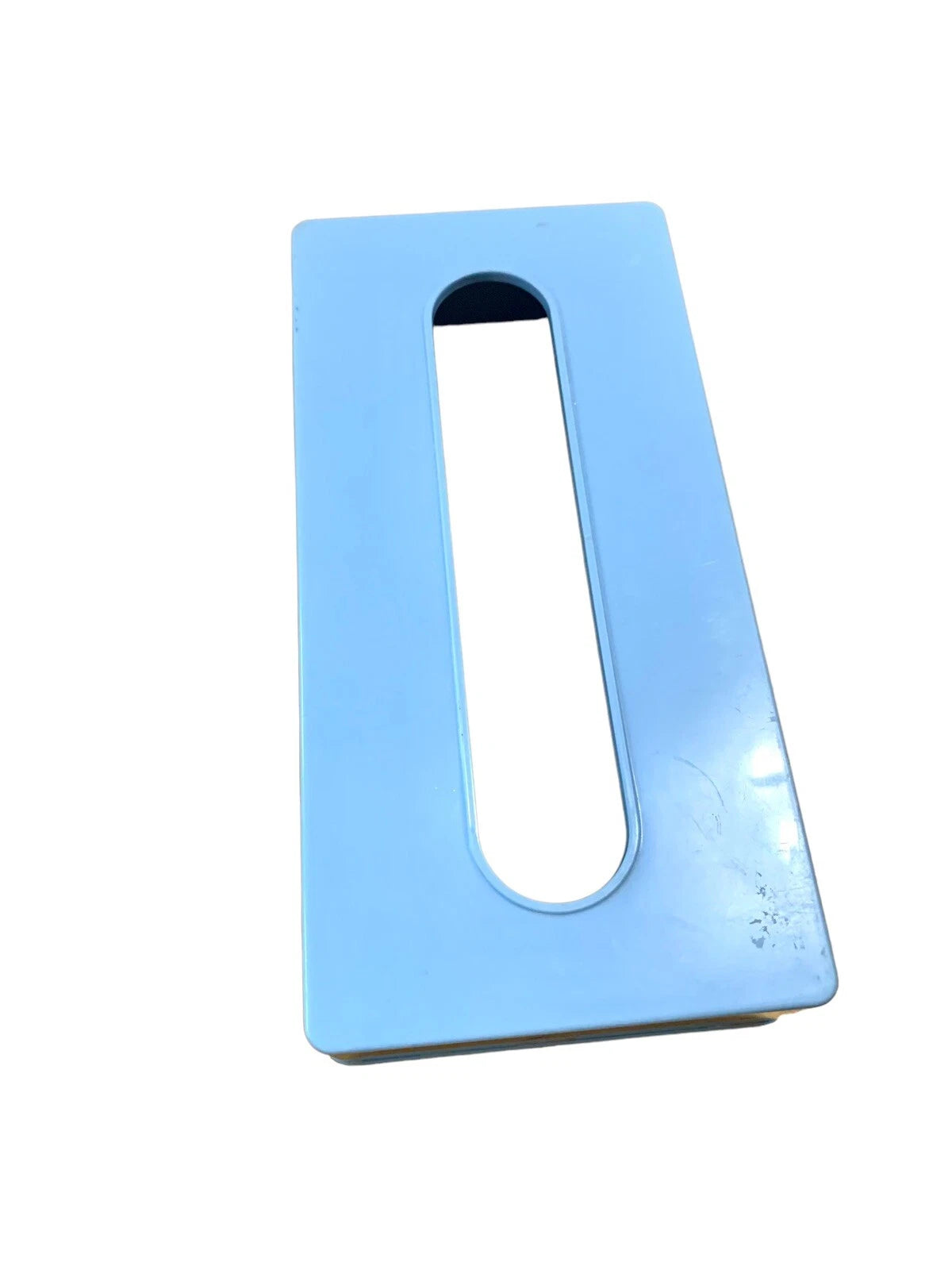Vintage Tissue Box Holder Cover Acrylic Plastic Light Blue Rectangle | eBay