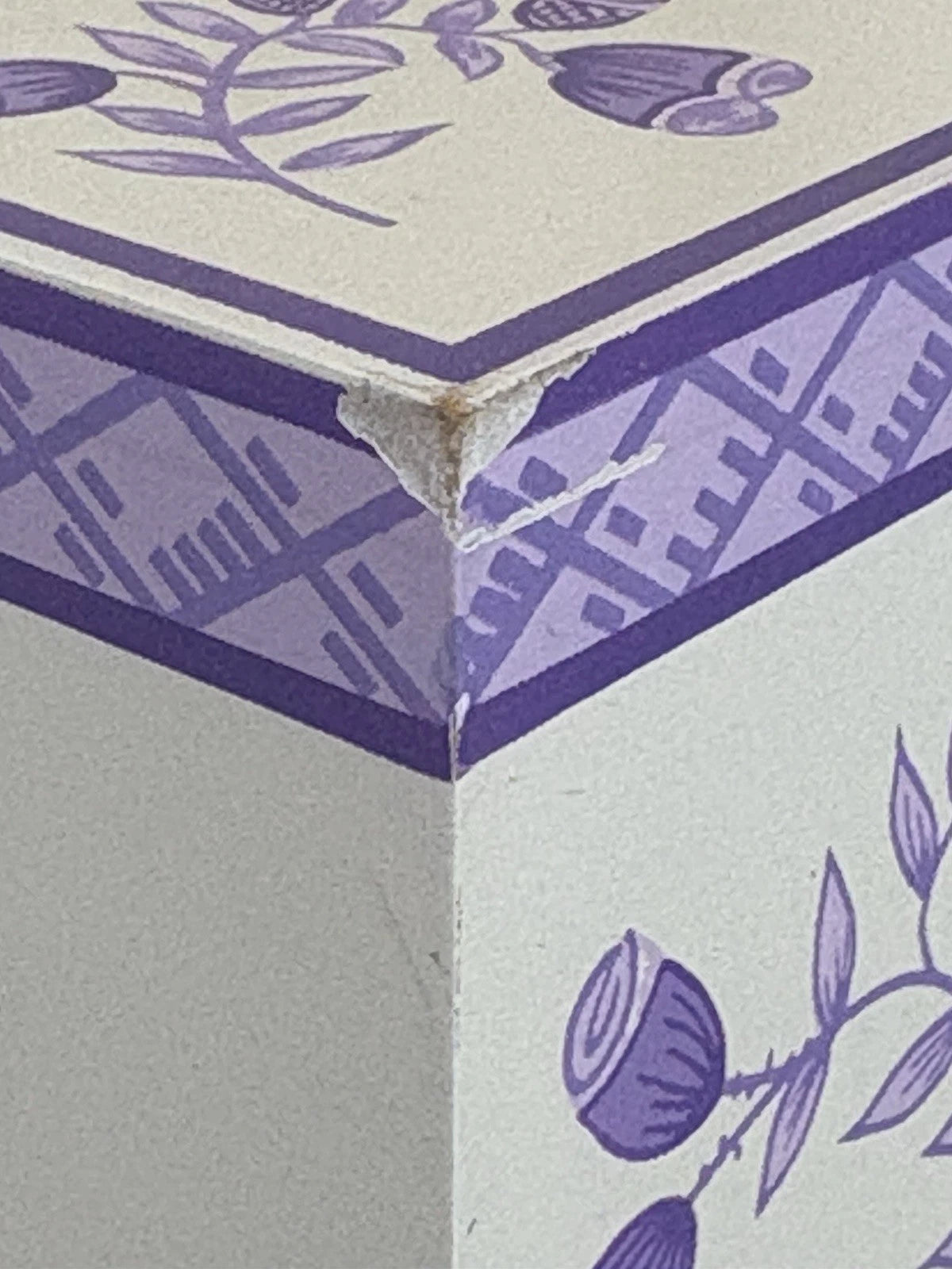 Wooden Tissue Box Cover Asian Inspired Floral Acrobat Men Monkey Lilac Purple | eBay