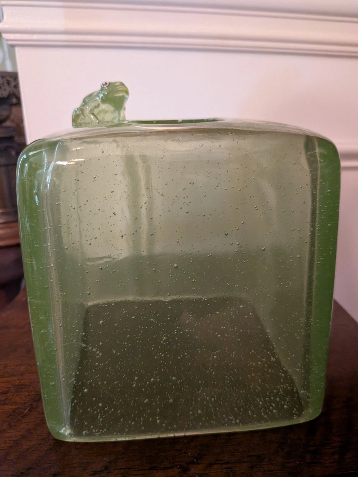 Vintage Lucite Acrylic Green Tree Frog Tissue Box Cover Holder | eBay
