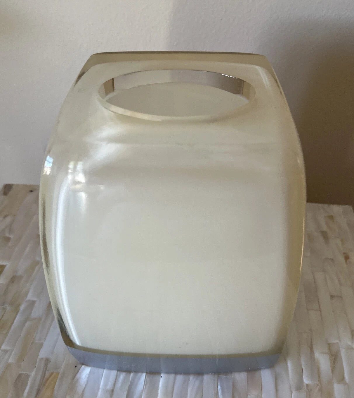 Wamsutta Lucite Acrylic Tissue Box Holder | eBay