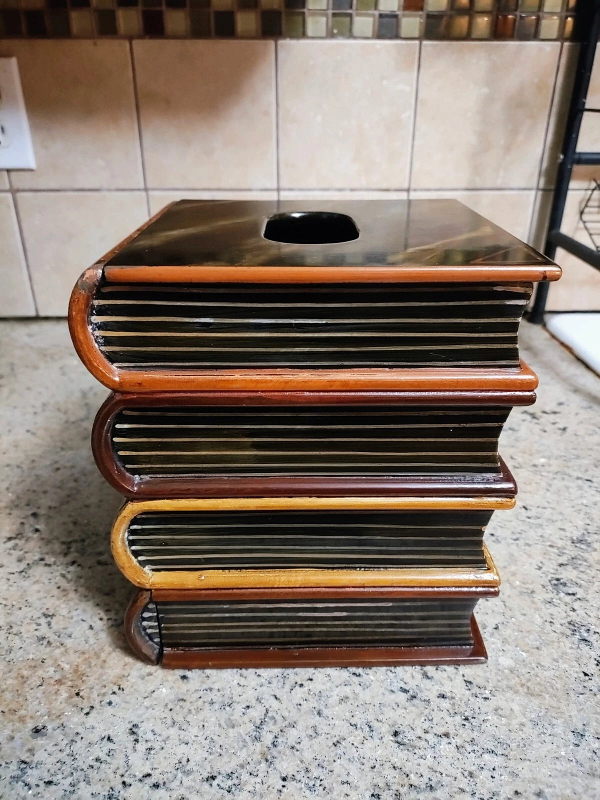 Book Tissue Dispenser, Office, Living Room, Bedroom, Bathroom | eBay