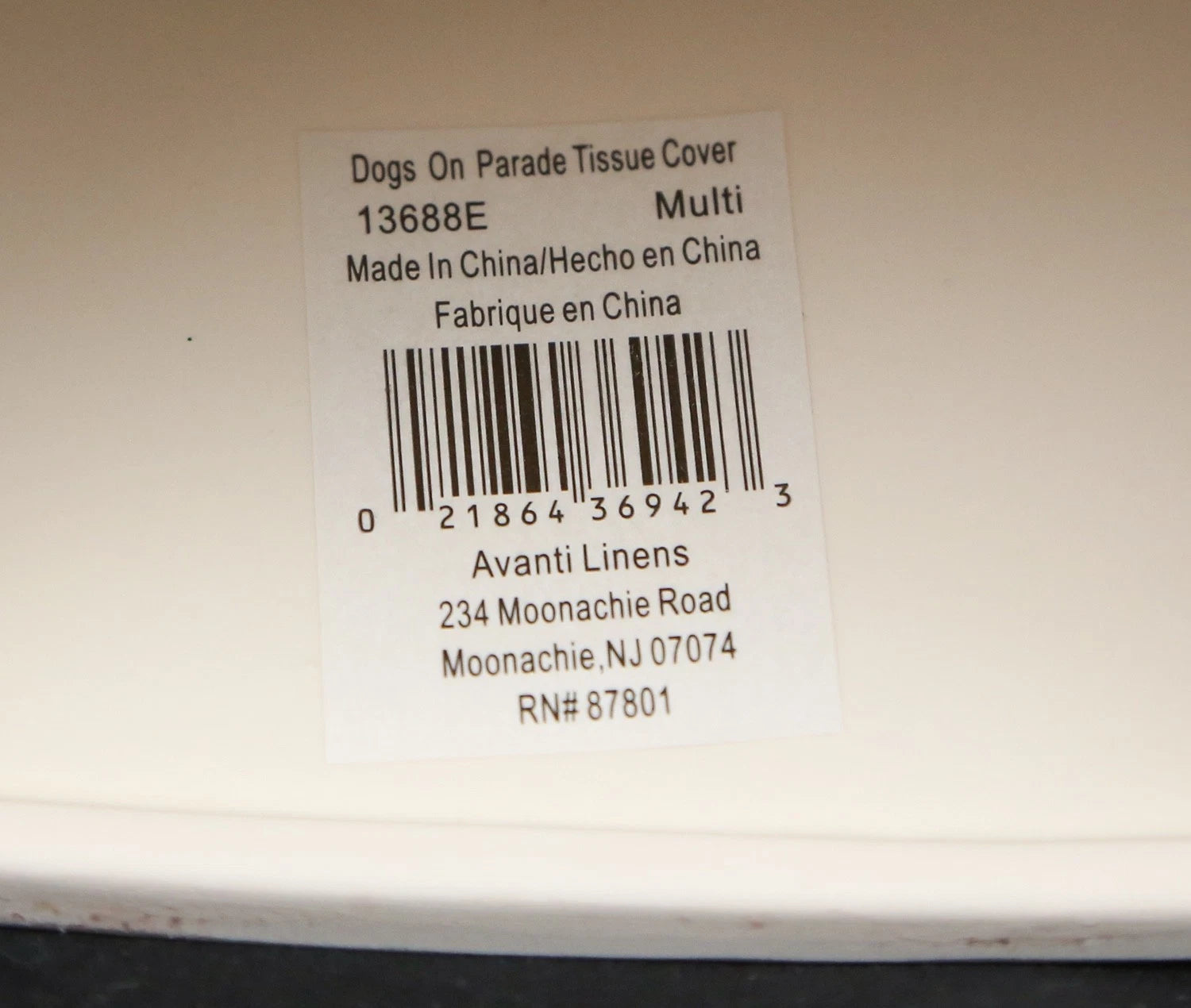 Ceramic “Dogs on Parade” Tissue Box Cover Square #13688E Avanti Linens Frenchie | eBay