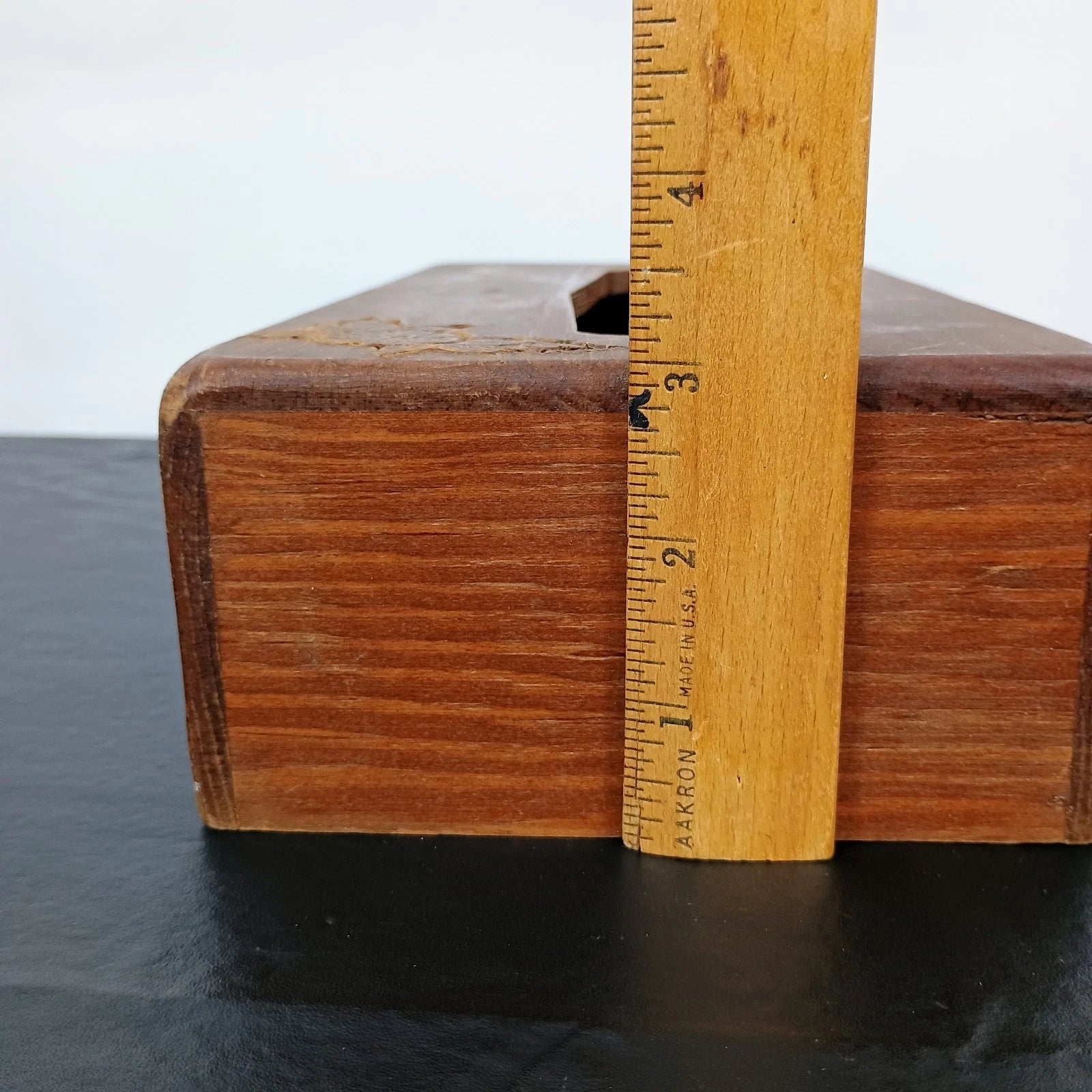 Vintage Hand-Carved Wood Tissue Box Cover Floral 10.5 X 5.5" Rectangular | eBay