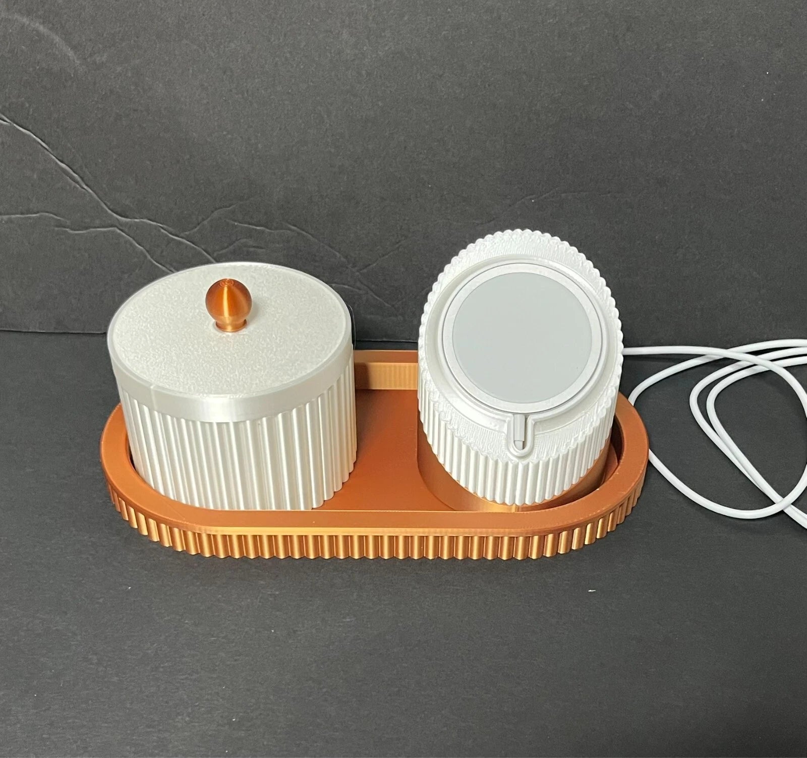 Tissue Box Cover. Plus Accessories: Tray and Container. MAGSAFE Charging Stand. | eBay