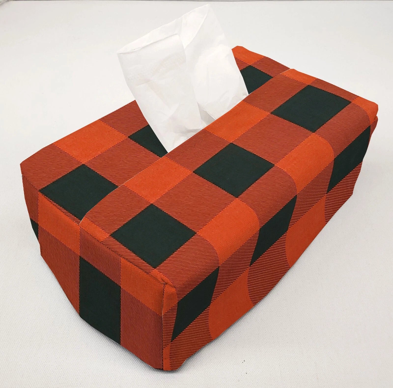 Buffalo Check Plaid Tissue Box Cover (6 Colors Available) | eBay