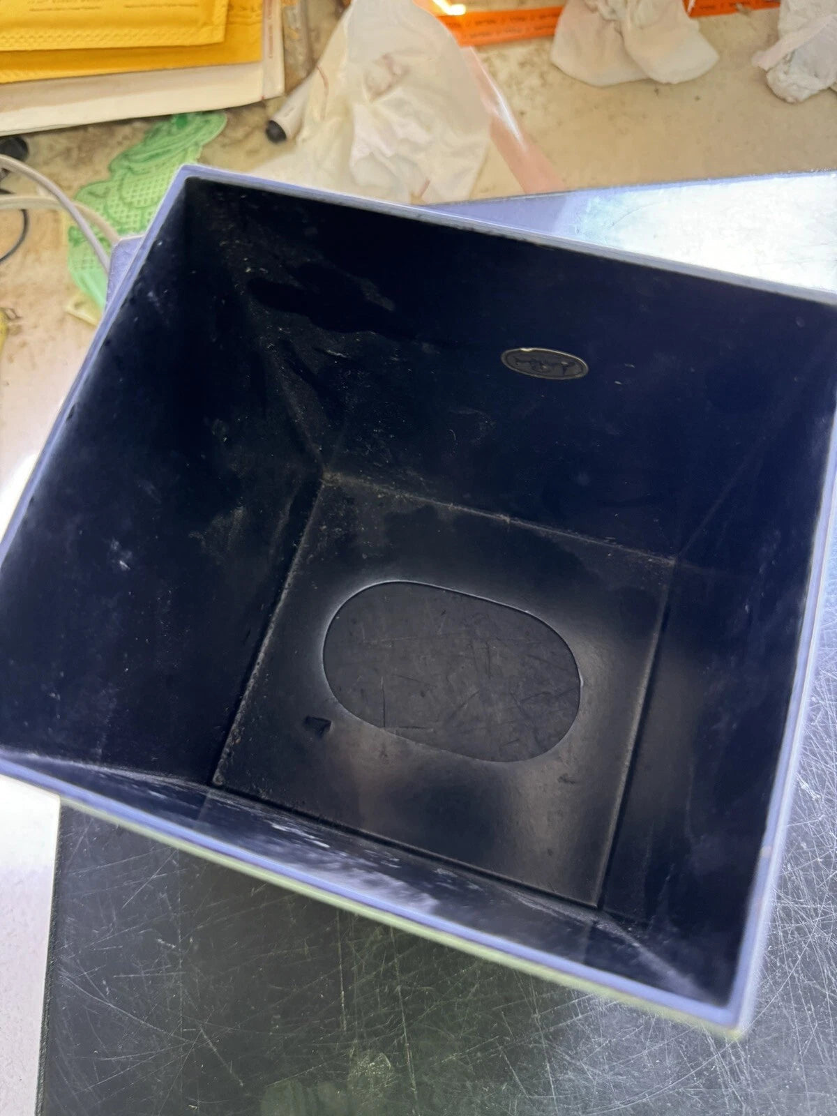 Vintage Andre Richard Tissue Box Square Flowers Butterfly MCM | eBay