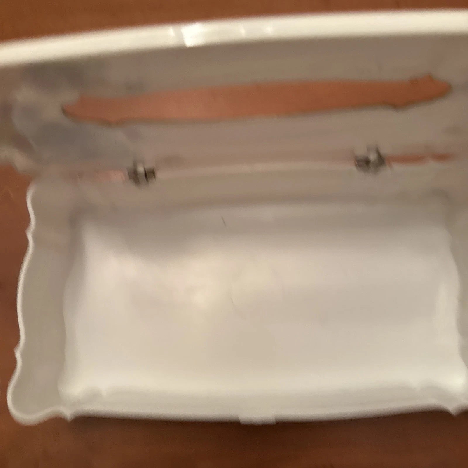 Vintage Schwarz Brothers Hinged Plastic Tissue Box - With Purple Flowers Violet | eBay